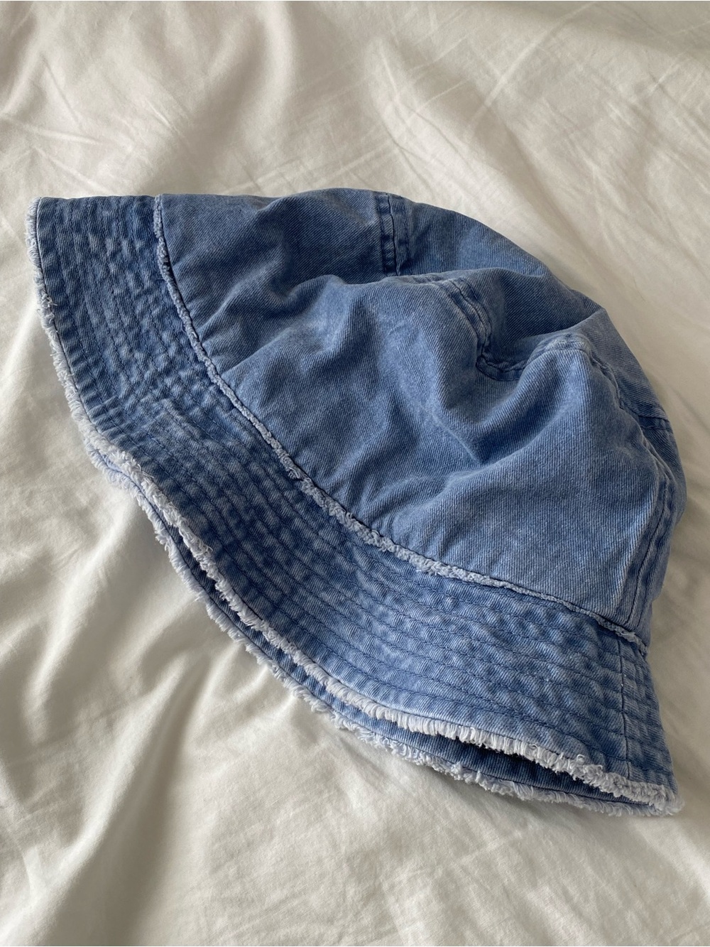 David and Young Light Blue Exterior with Black Interior Bucket Hat